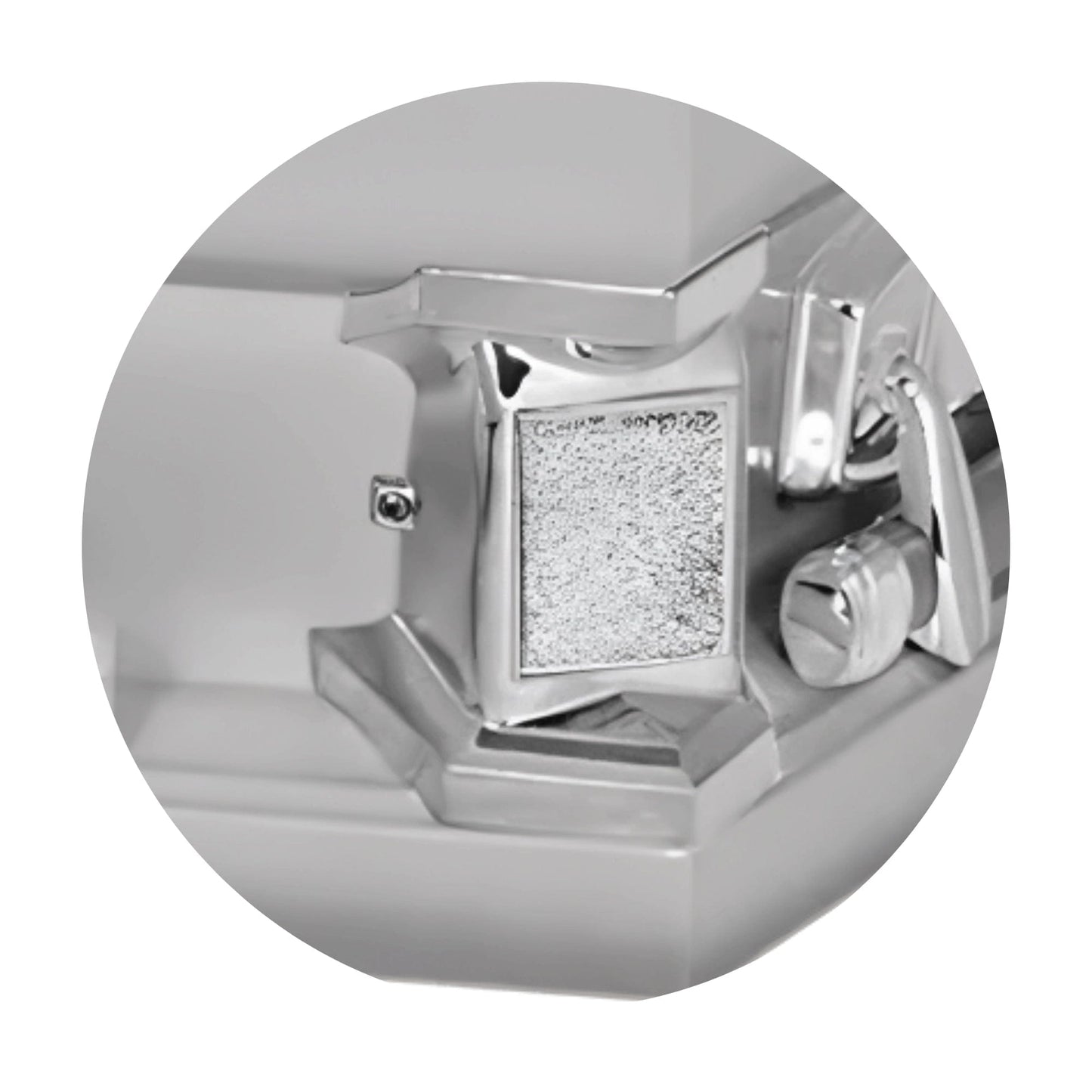 Jupiter XL | Silver Steel Oversize Casket with White Interior | 28", 29", 33", 36"