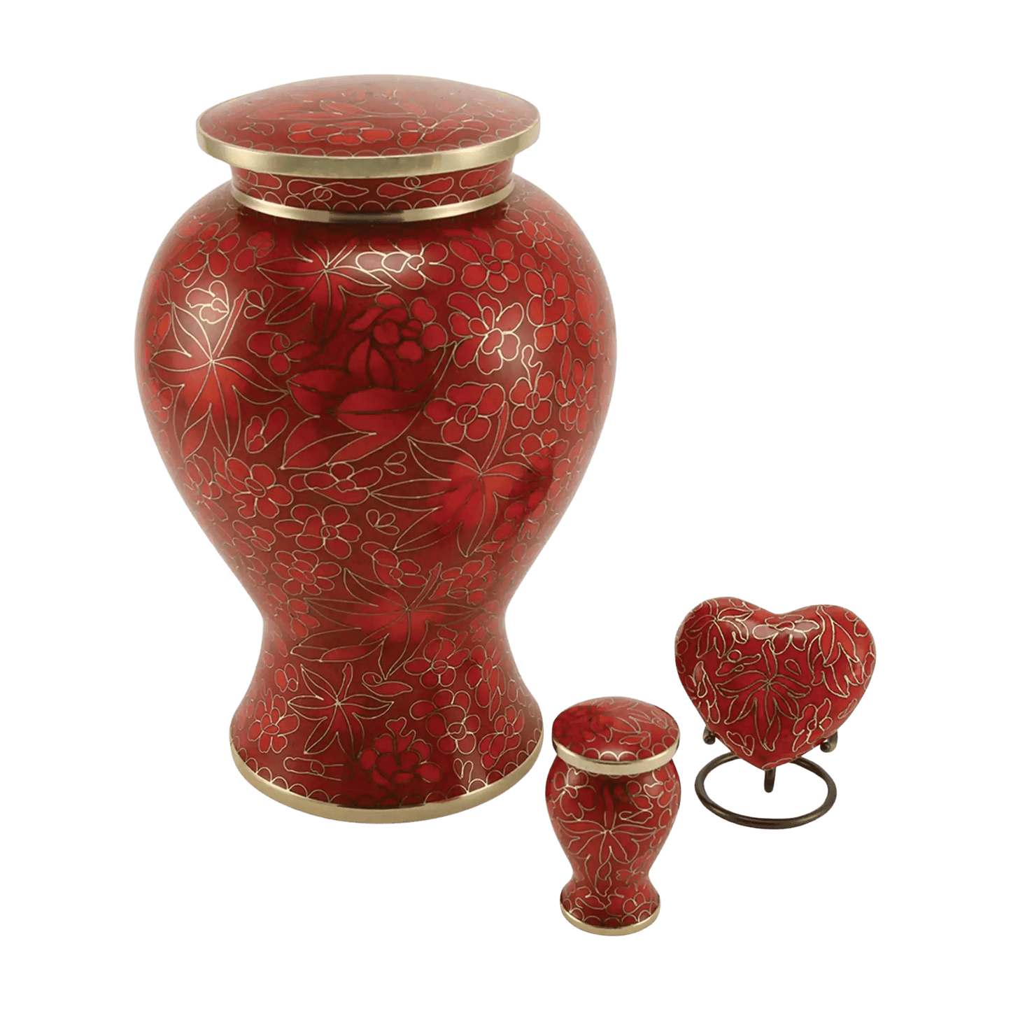Etienne Autumn Leaves Large Adult Urn