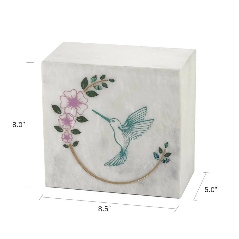 Monumental Memorials Marble Hummingbird
