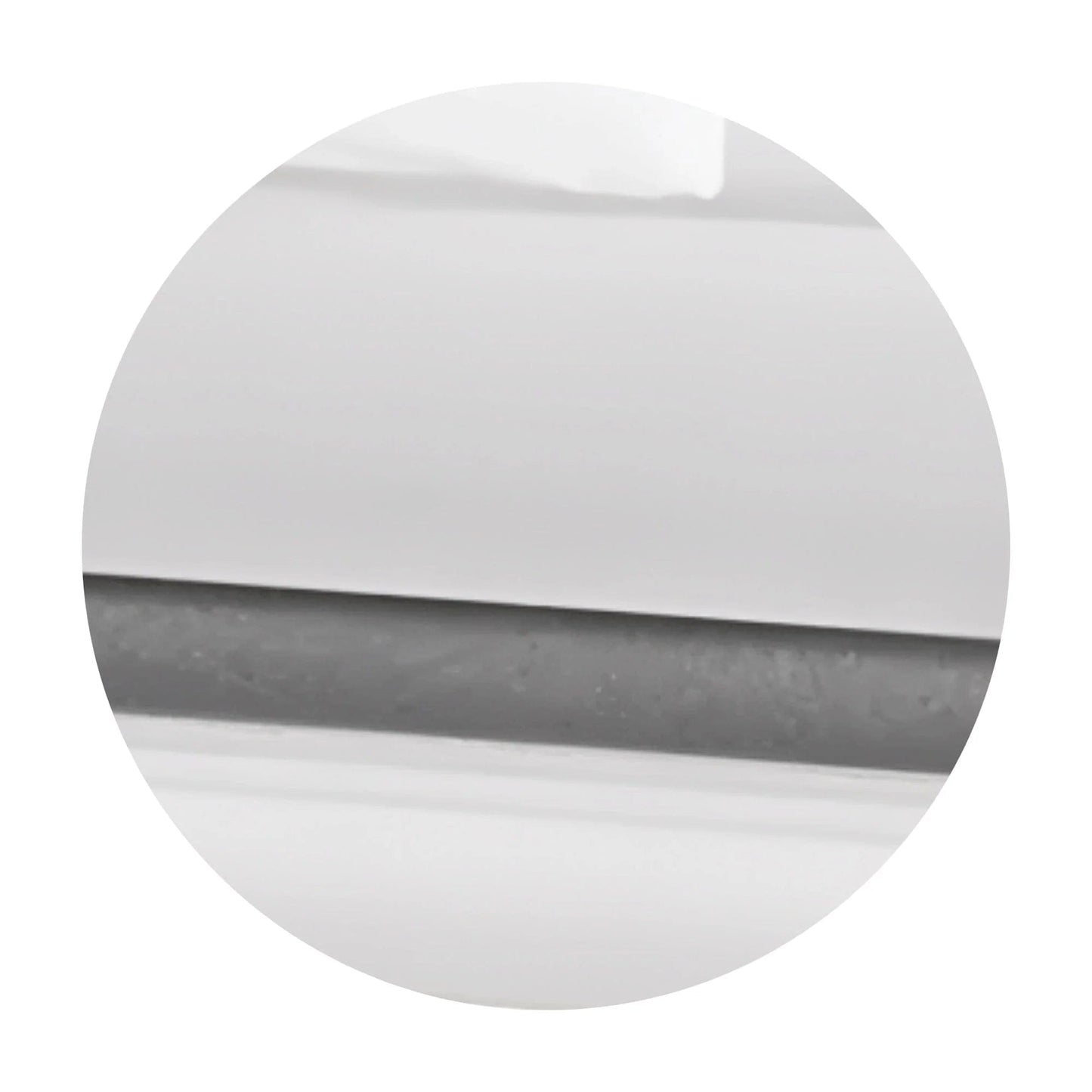 Everest Extra Long 7'2" | White Steel Oversize Casket with White Interior | 28″, 33″