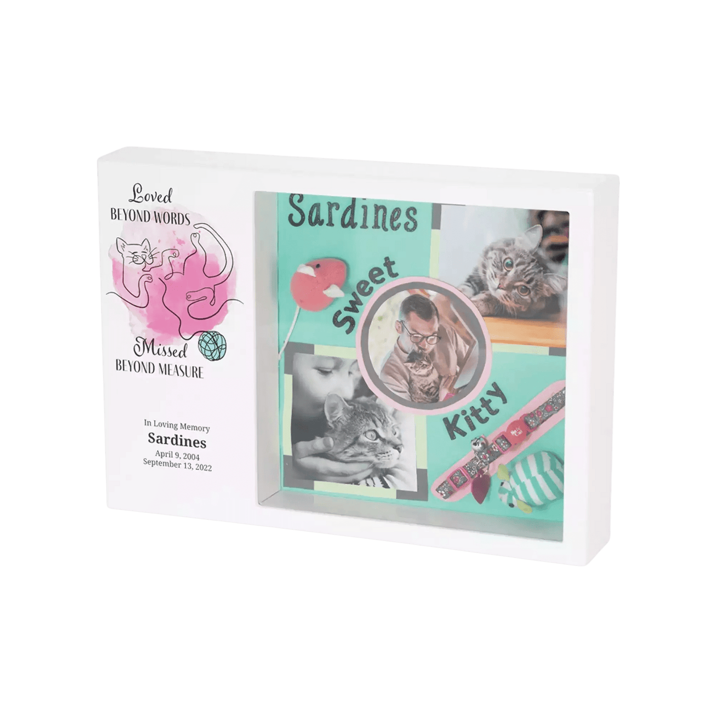 Shadowbox Remembrance Pet Urn