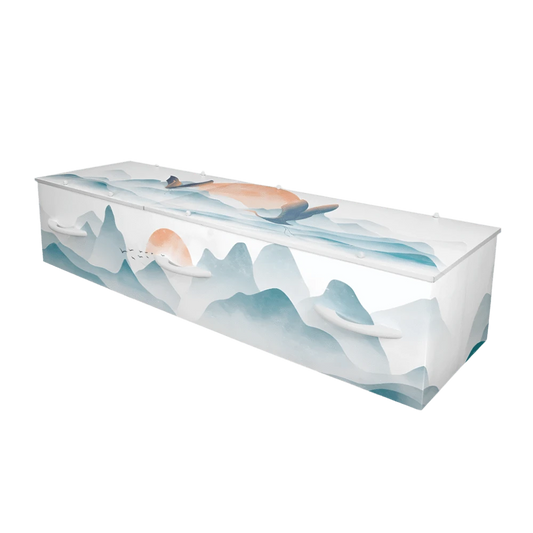 Eternal Peace Cranes Cremation Container