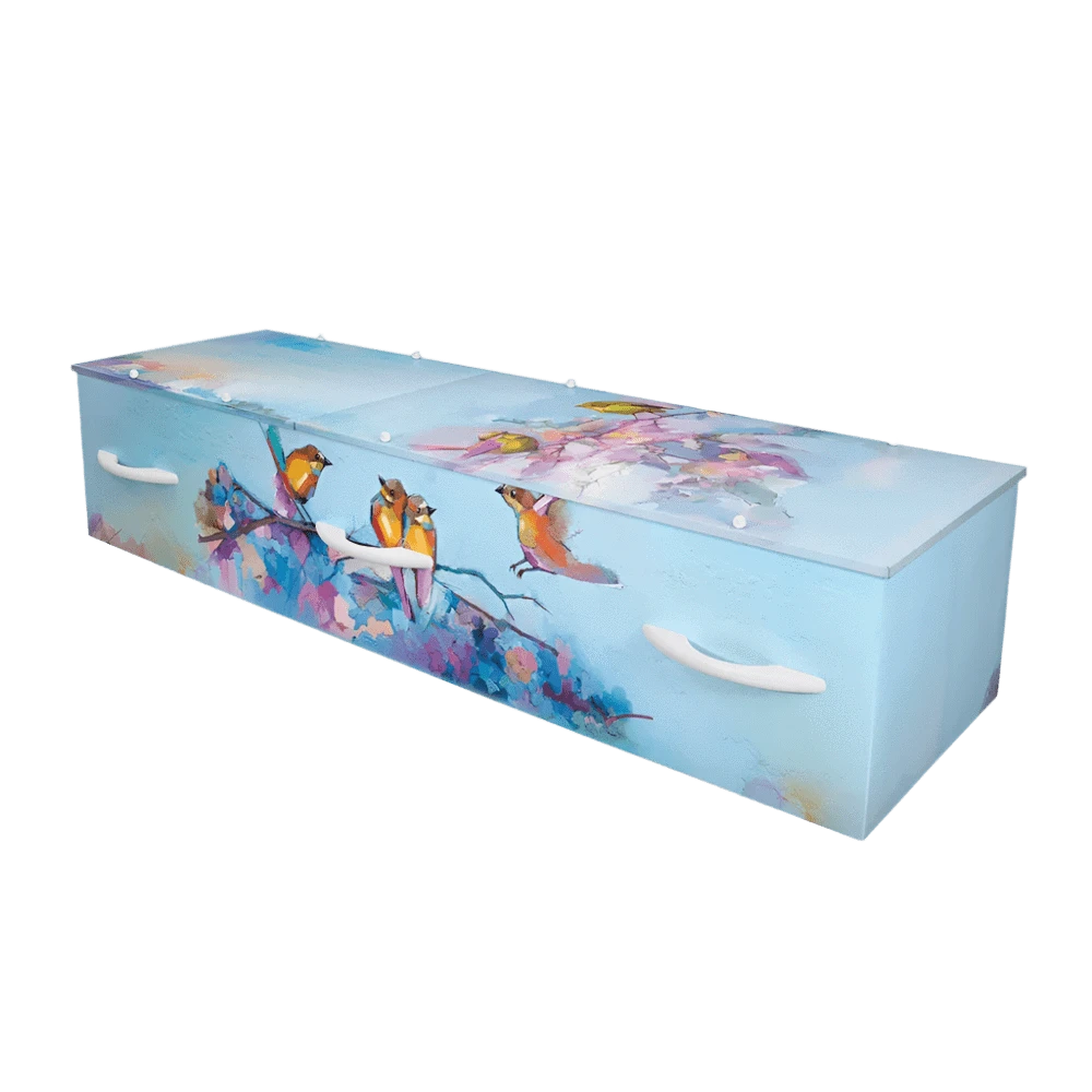 Soulful Songbirds Cremation Container