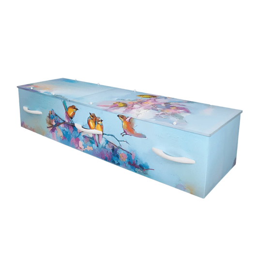 Soulful Songbirds Cremation Container