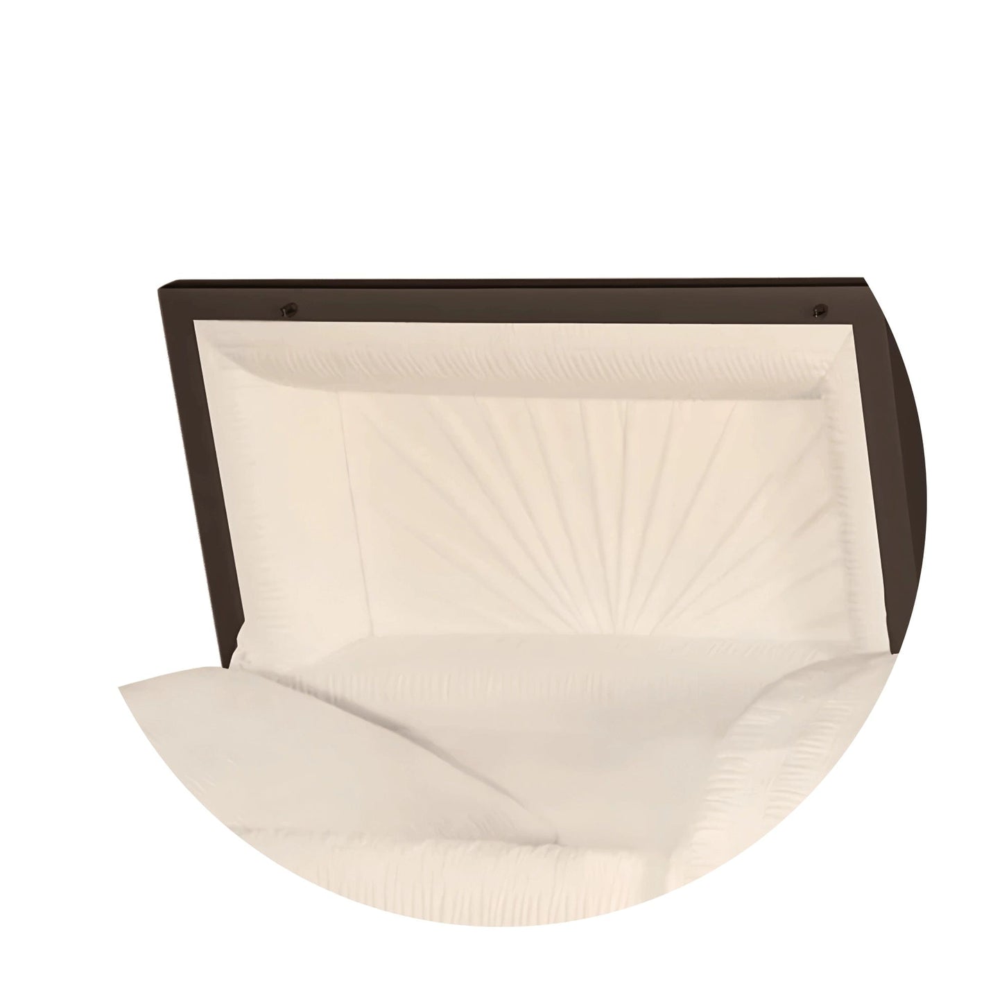 Jupiter XL | Bronze Steel Oversize Casket with Rosetan Interior | 28", 29", 33", 36"