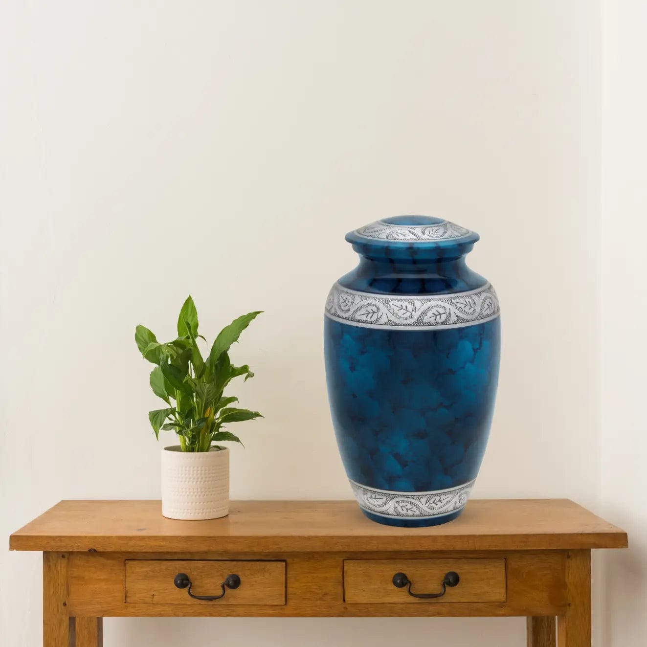 Cremation Urn - Dark Blue