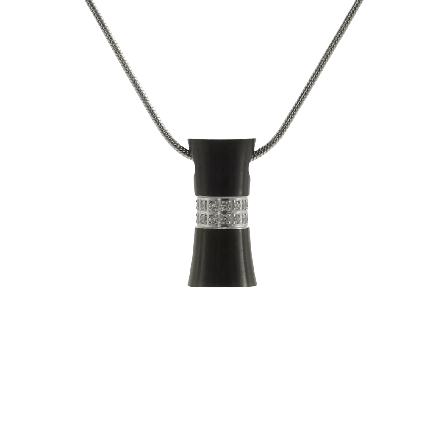 Hour Glass Onyx Pendant