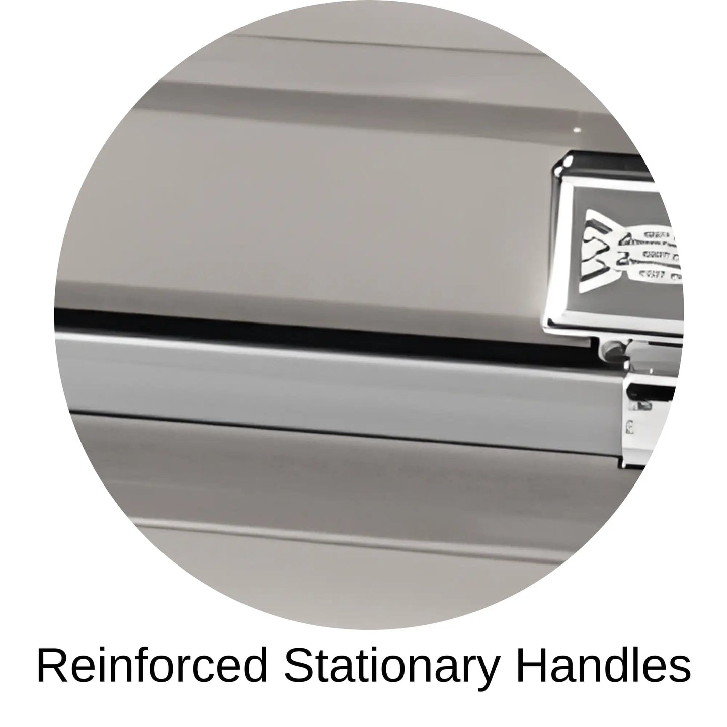 Reinforced Stationary Handles Of Titan Atlas XL Series Casket