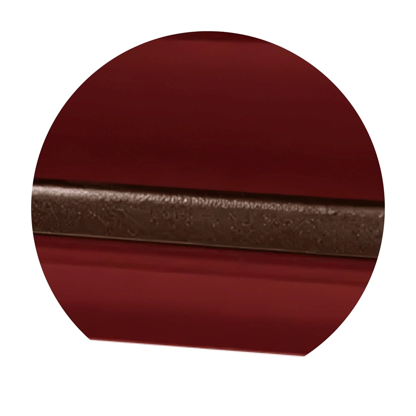 Jupiter XL | Red and Gold Steel Oversize Casket | 28", 29", 33", 36"