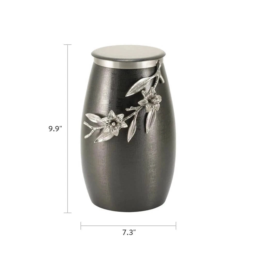 Windsong™ Lily Slate/Pewter Urn