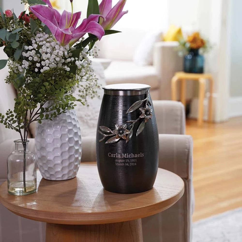 Windsong™ Lily Slate/Pewter Urn