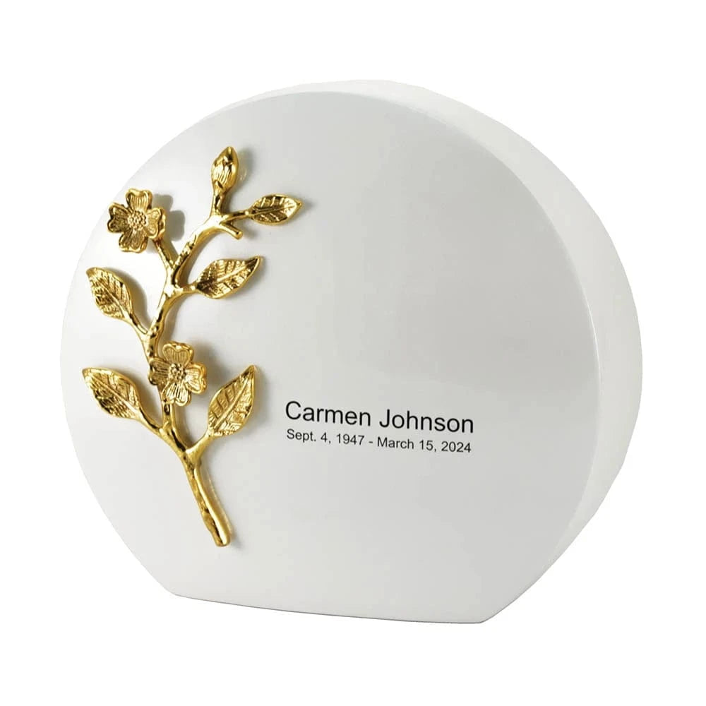 Sundance Cherry Blossom Pearl/Bronze Urn