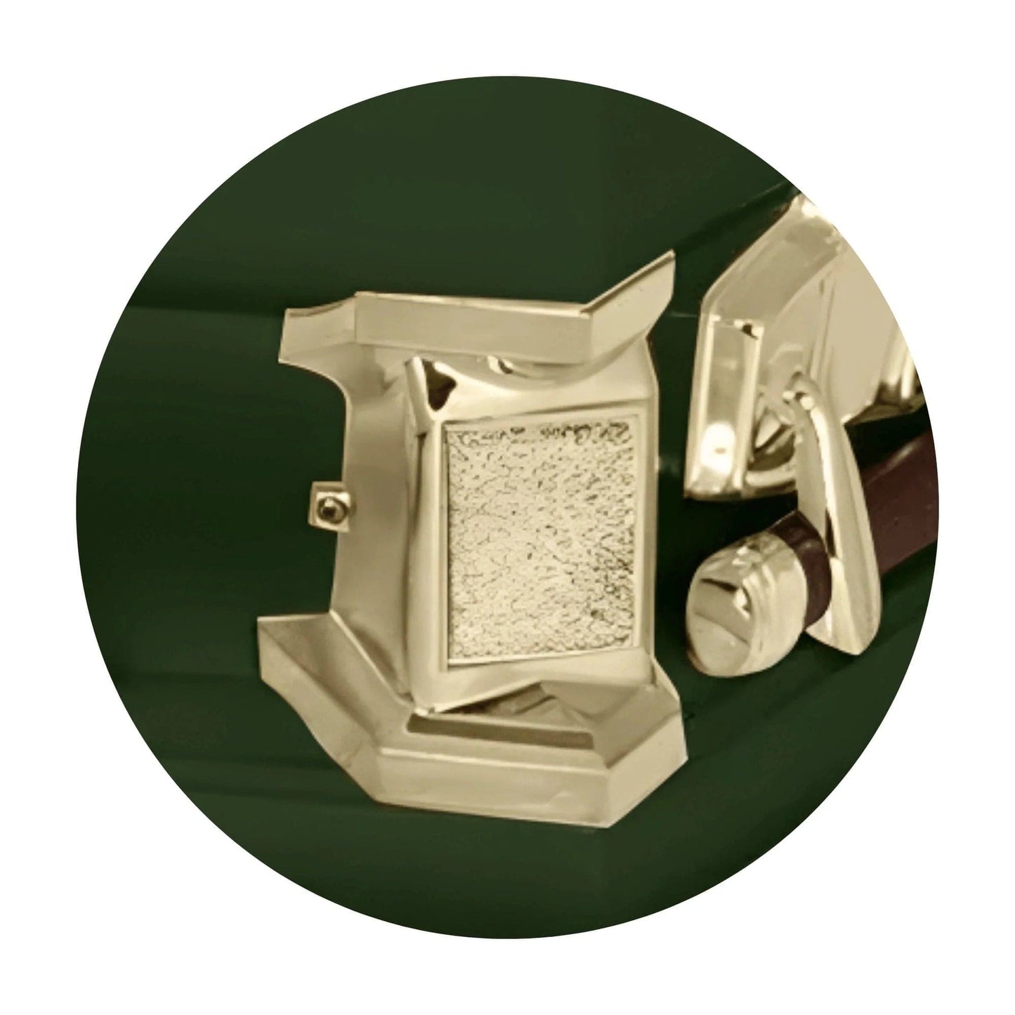 Everest Extra Long 7'2" | Green Steel Oversize Casket | 28", 33"