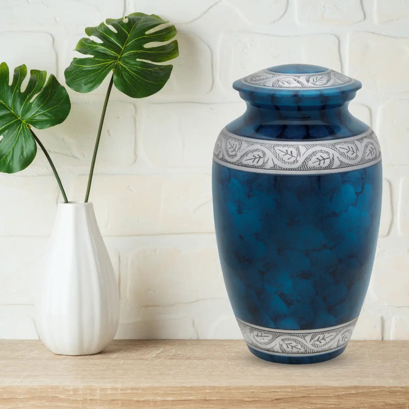 Cremation Urn - Dark Blue