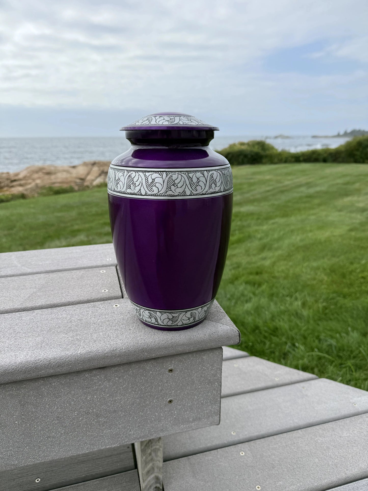 Cremation Urn - Purple