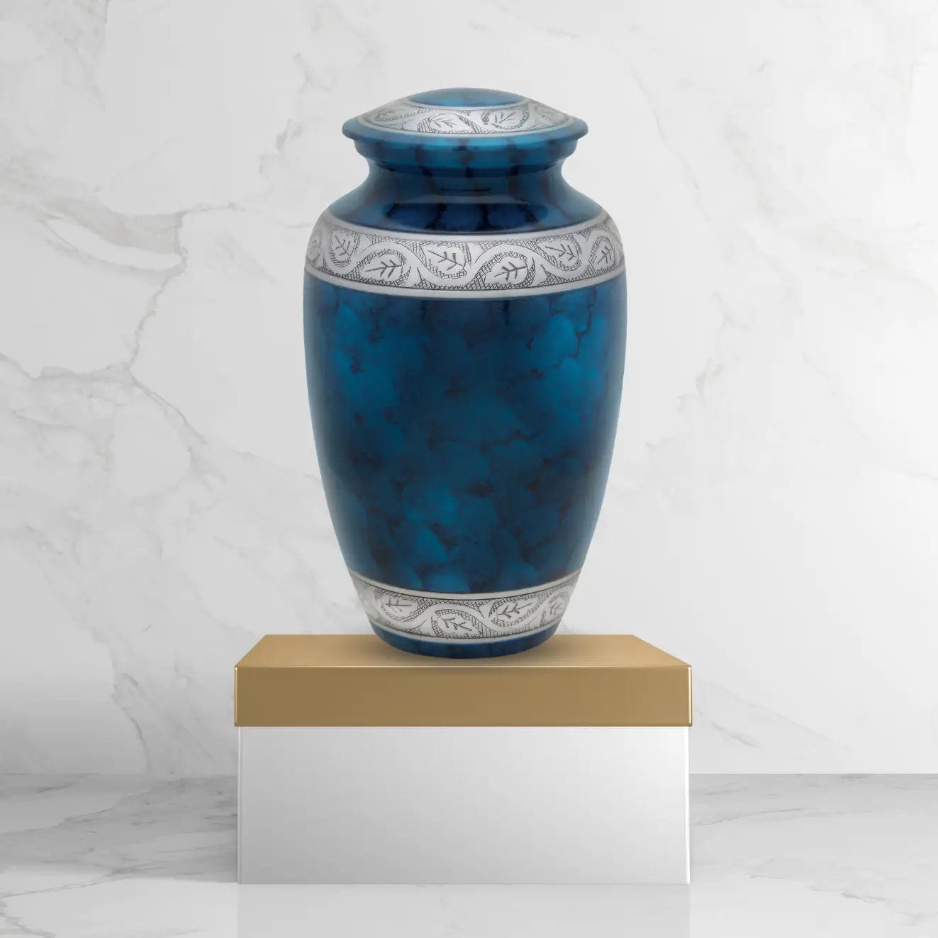 Cremation Urn - Dark Blue