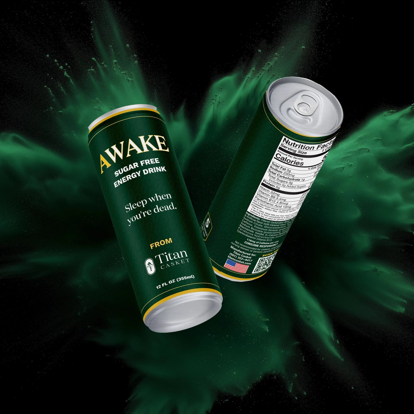 AWAKE – Sugar-Free Energy Drink