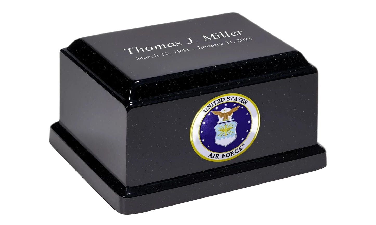 Omega Granite Military Urn | Air Force