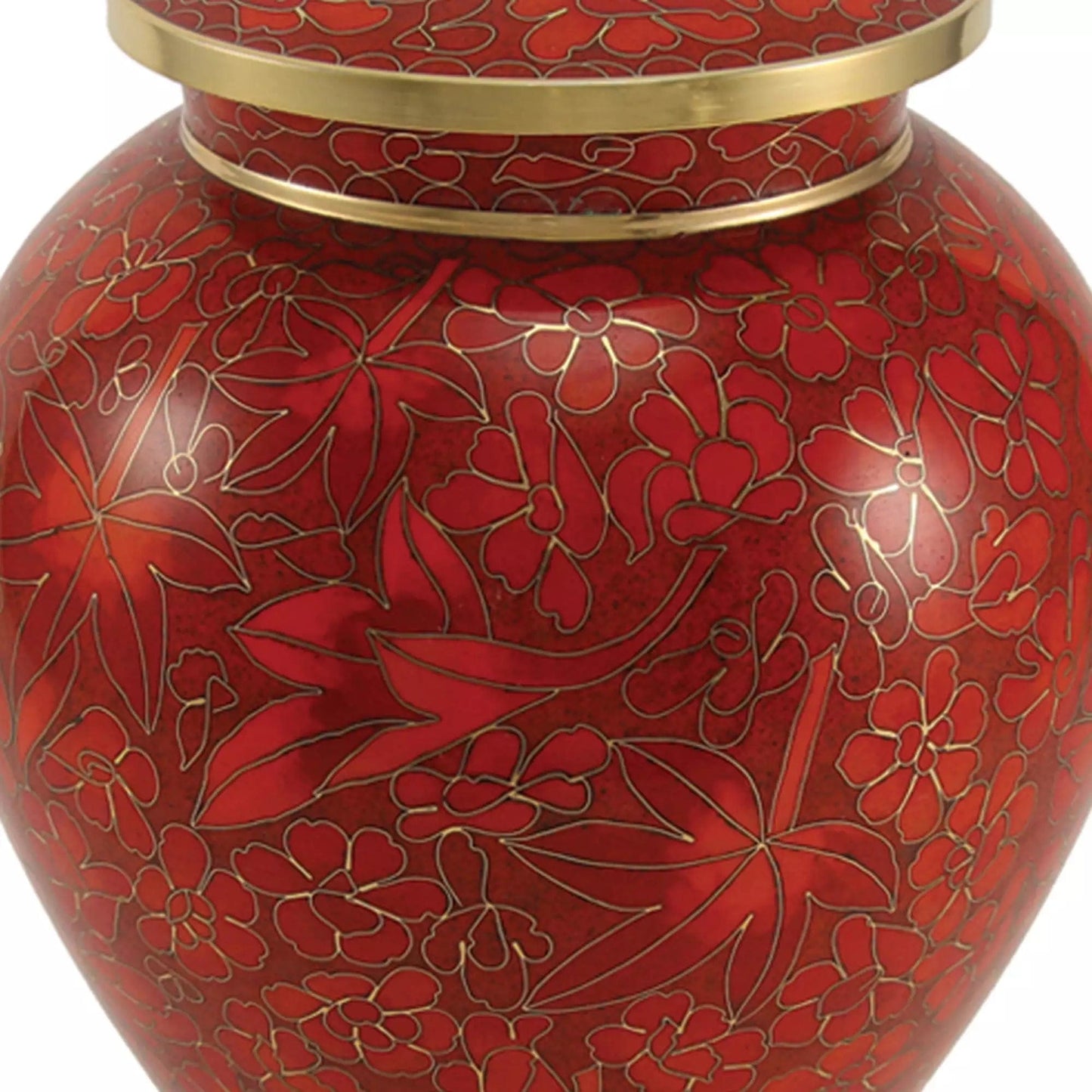 Etienne Autumn Leaves Large Adult Urn