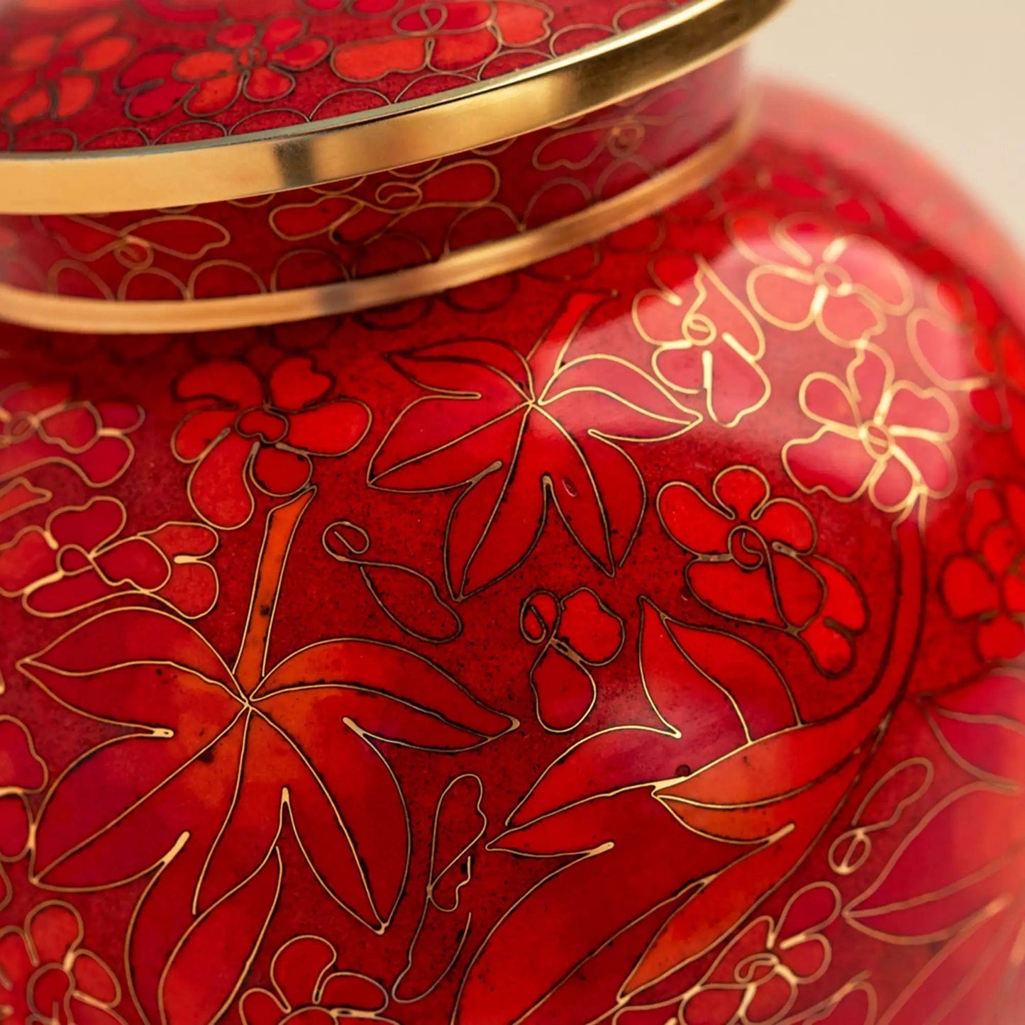 Etienne Autumn Leaves Large Adult Urn