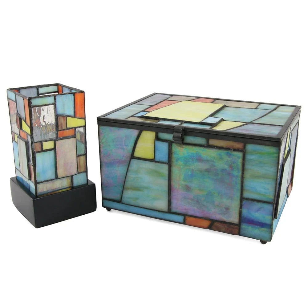 Paragon Geometric LED Lamp Keepsake Urn