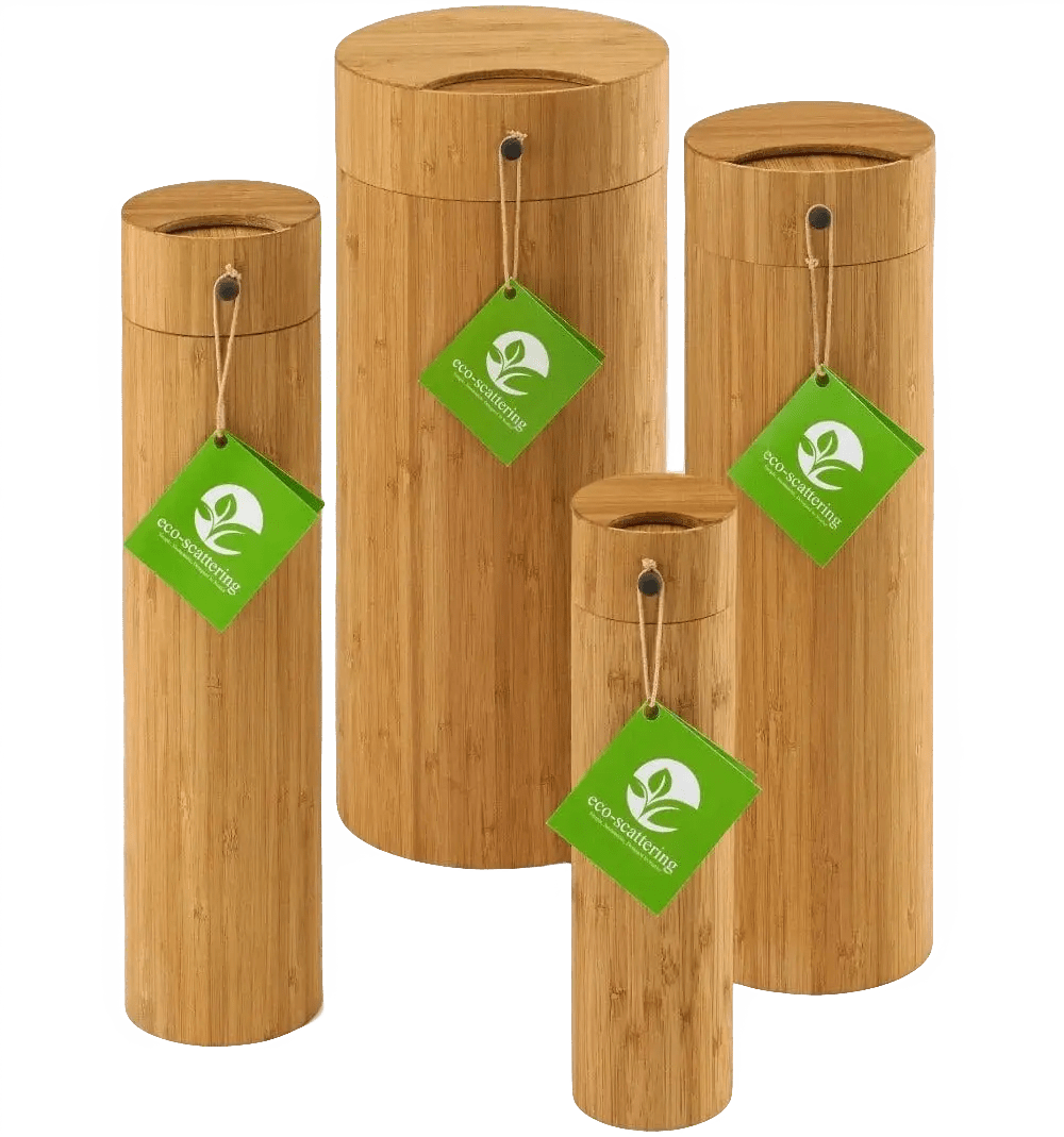 Bamboo Pet Urn | Eco Scattering Urn