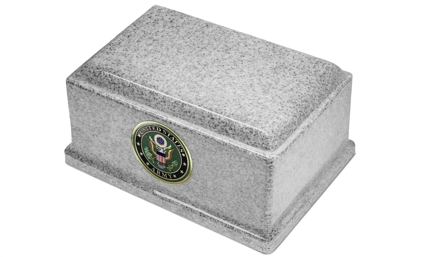 Omega Granite Military Urn | US Army