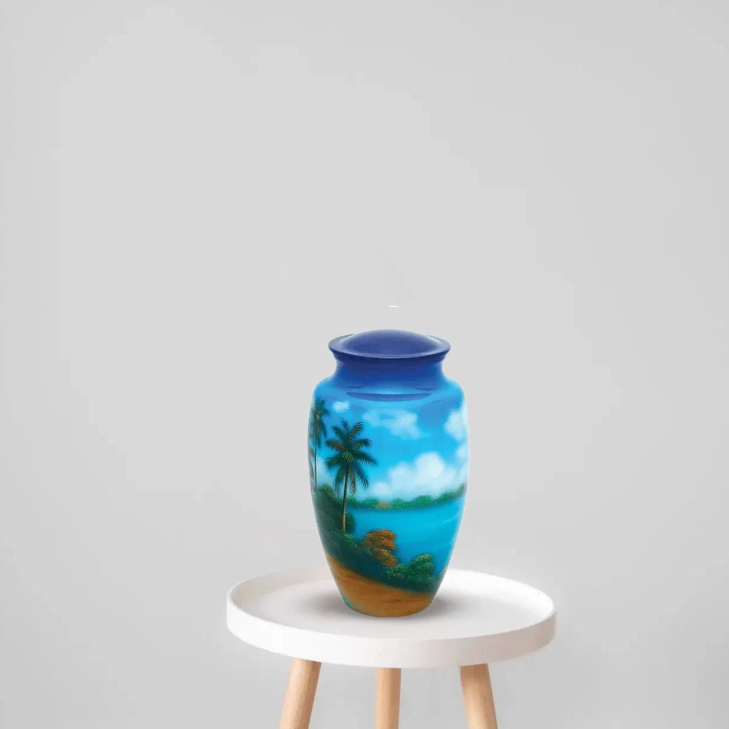 Hand Painted Urns - Paradise