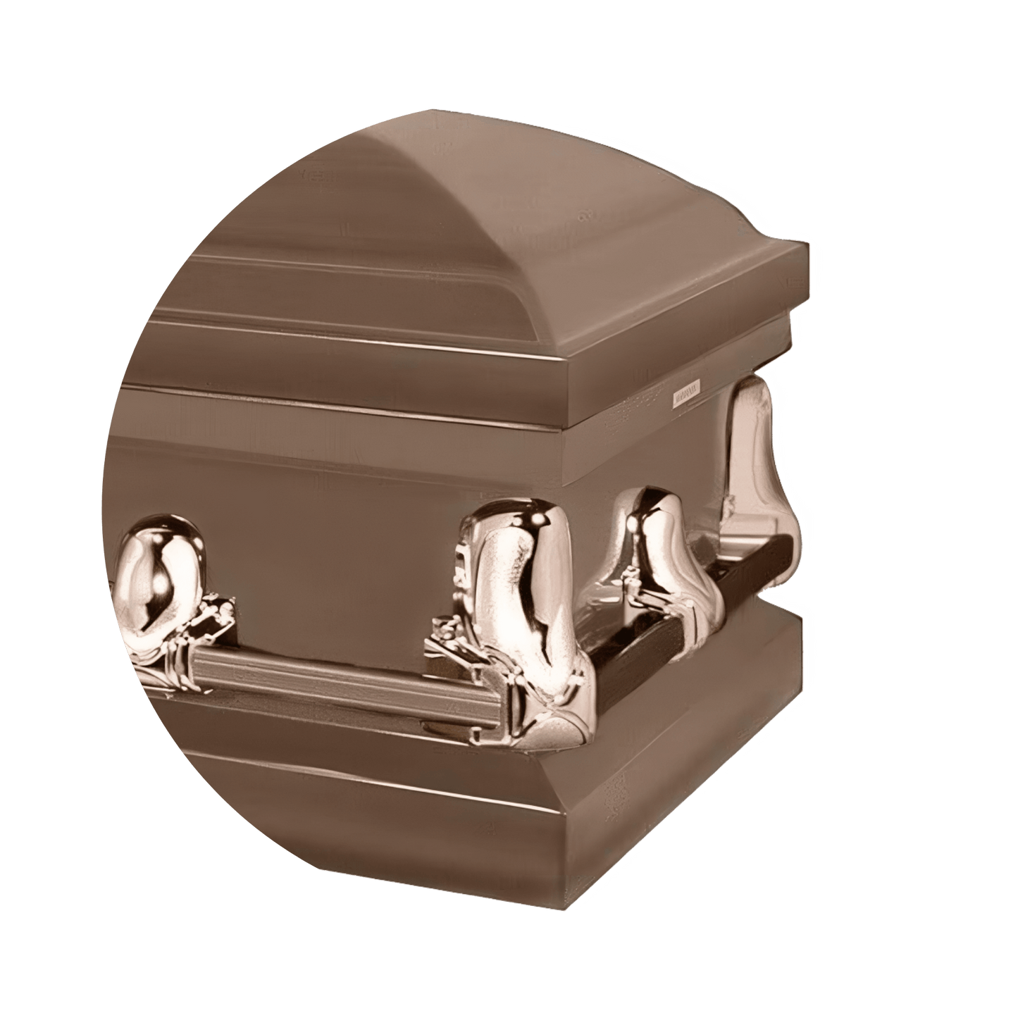 Hunter | Bronze Steel Casket with Camouflage Interior