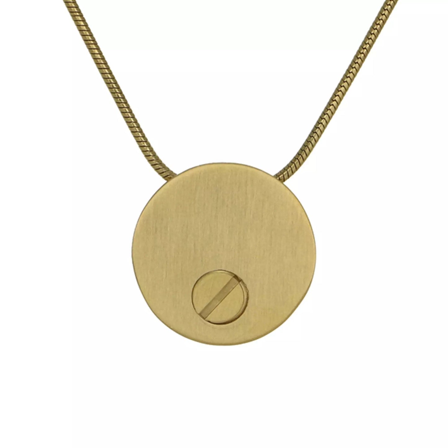 Bronze Paw Prints Pendant