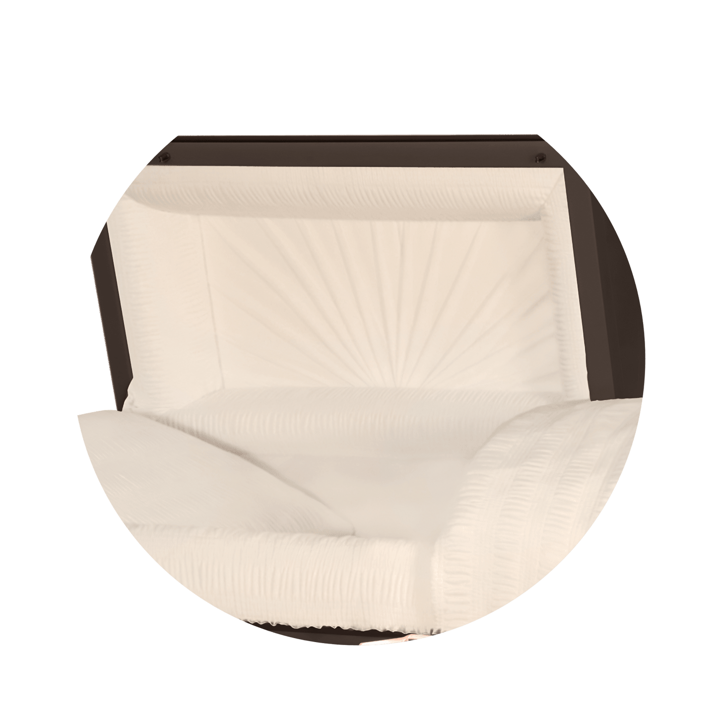 Jupiter XL | Bronze Steel Oversize Casket with Rosetan Interior | 28", 29", 33", 36"