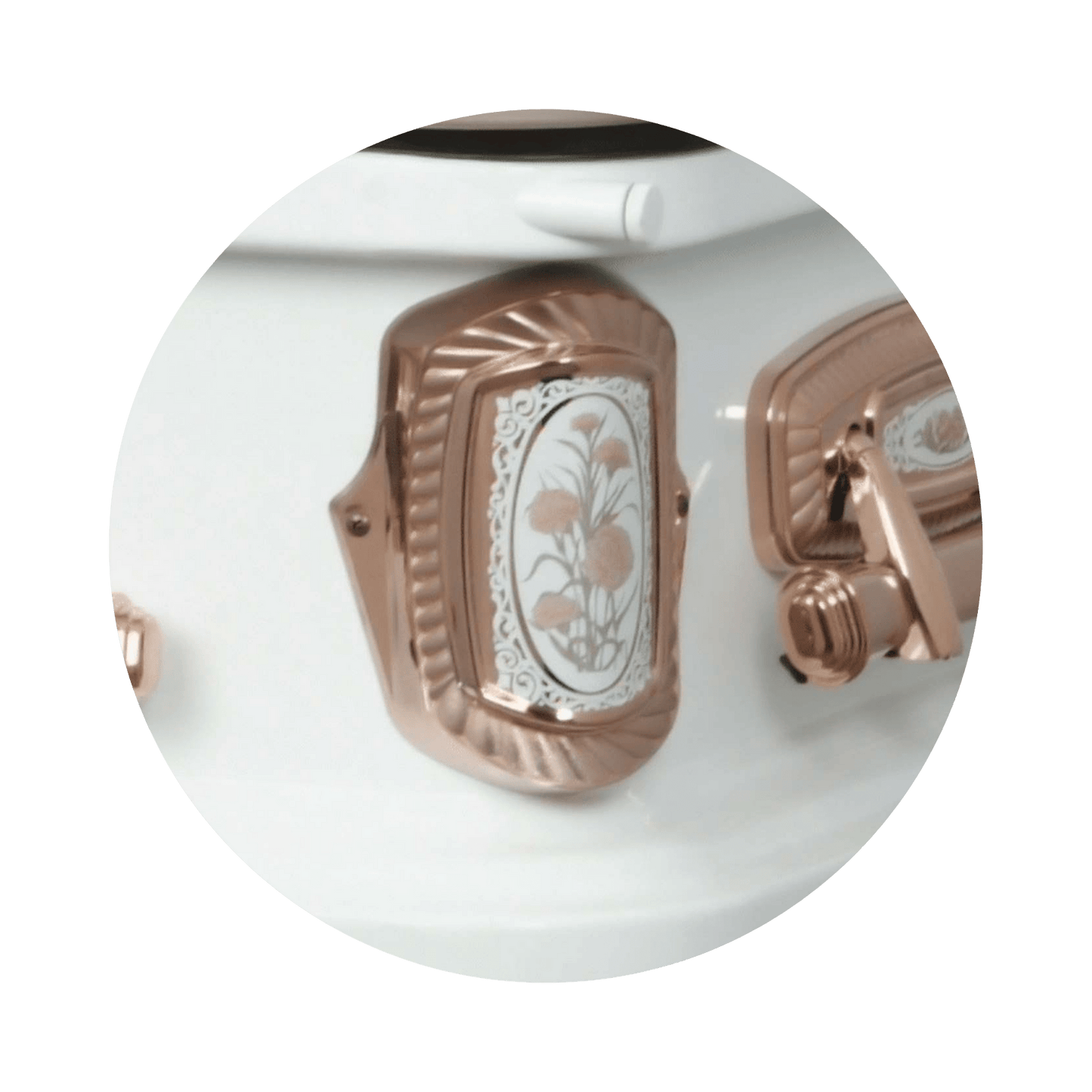 Matriarch | White Steel Casket with Pink Interior