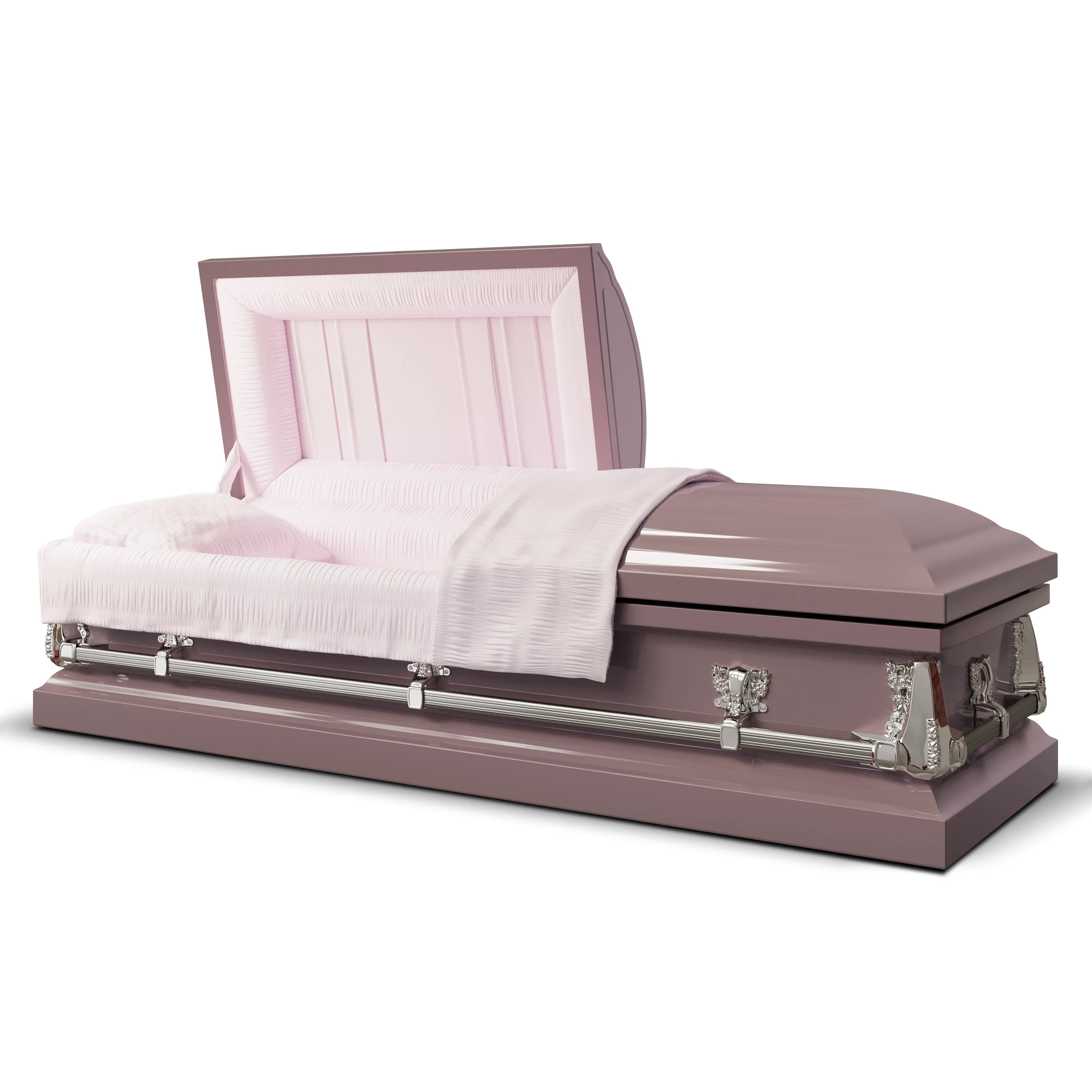 Titan Montana Orchid Steel Casket – 20-Gauge | Half Couch – Titan