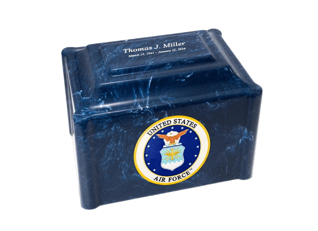 Military Marble Cremation Urn | US Air Force