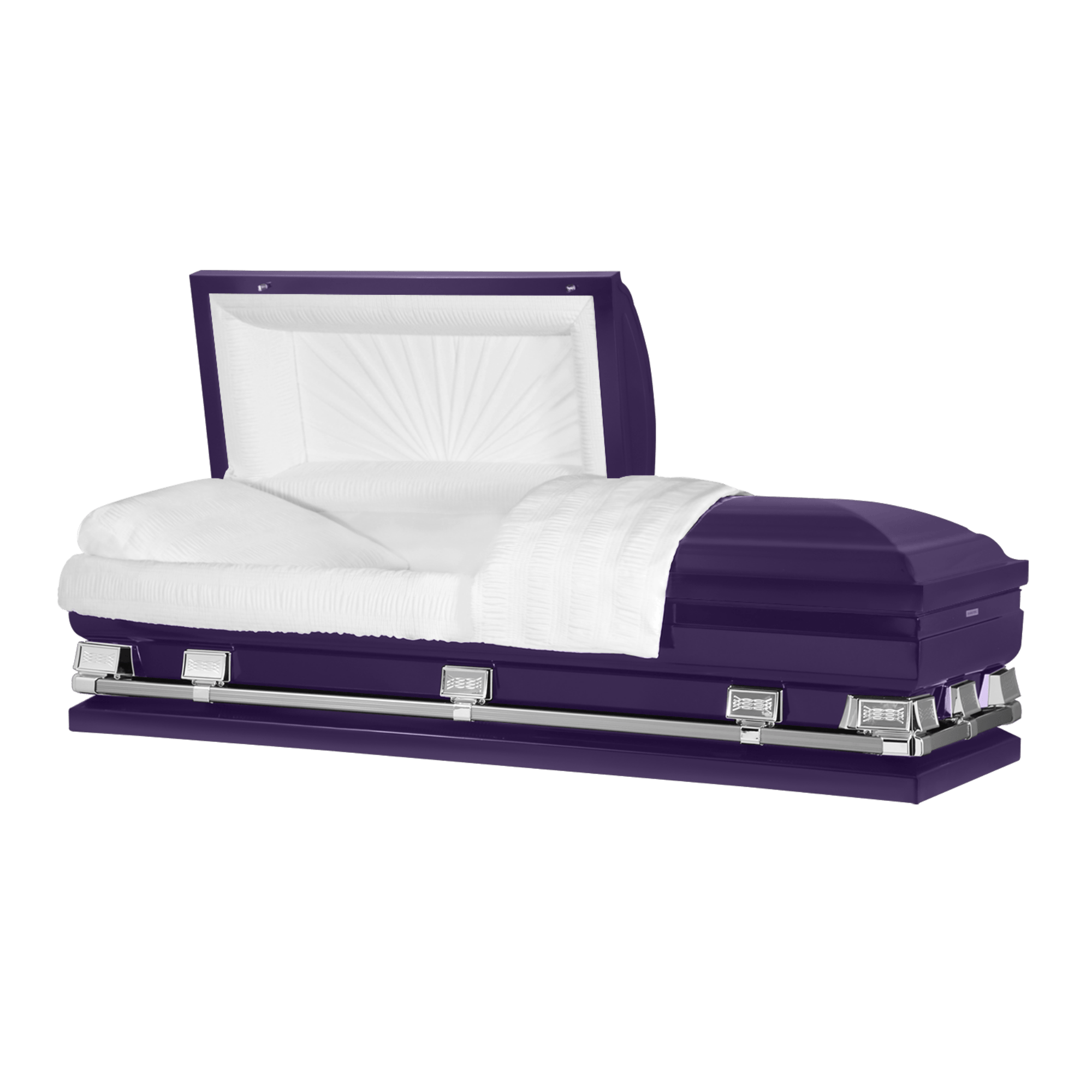 Purple Metal Oversize Casket - Buy Oversize Coffin - Titan Atlas