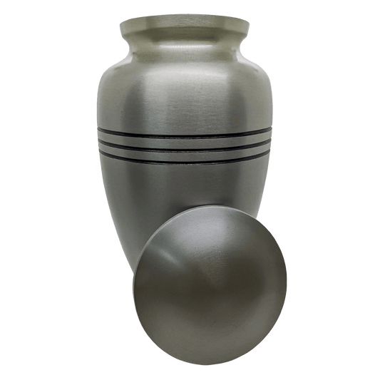Cremation Urn - Silver (Pewter)