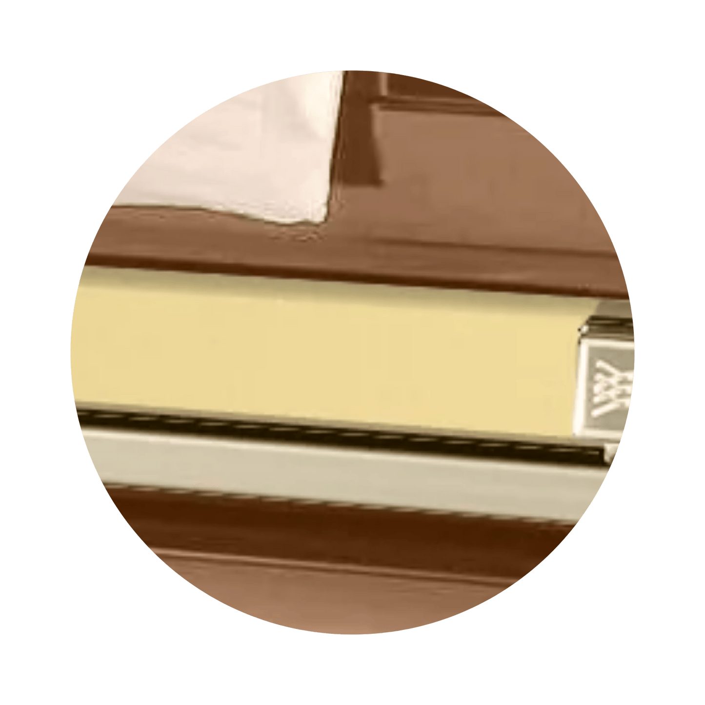 Reflections XL | Copper Steel Oversize Casket with Rosetan Interior