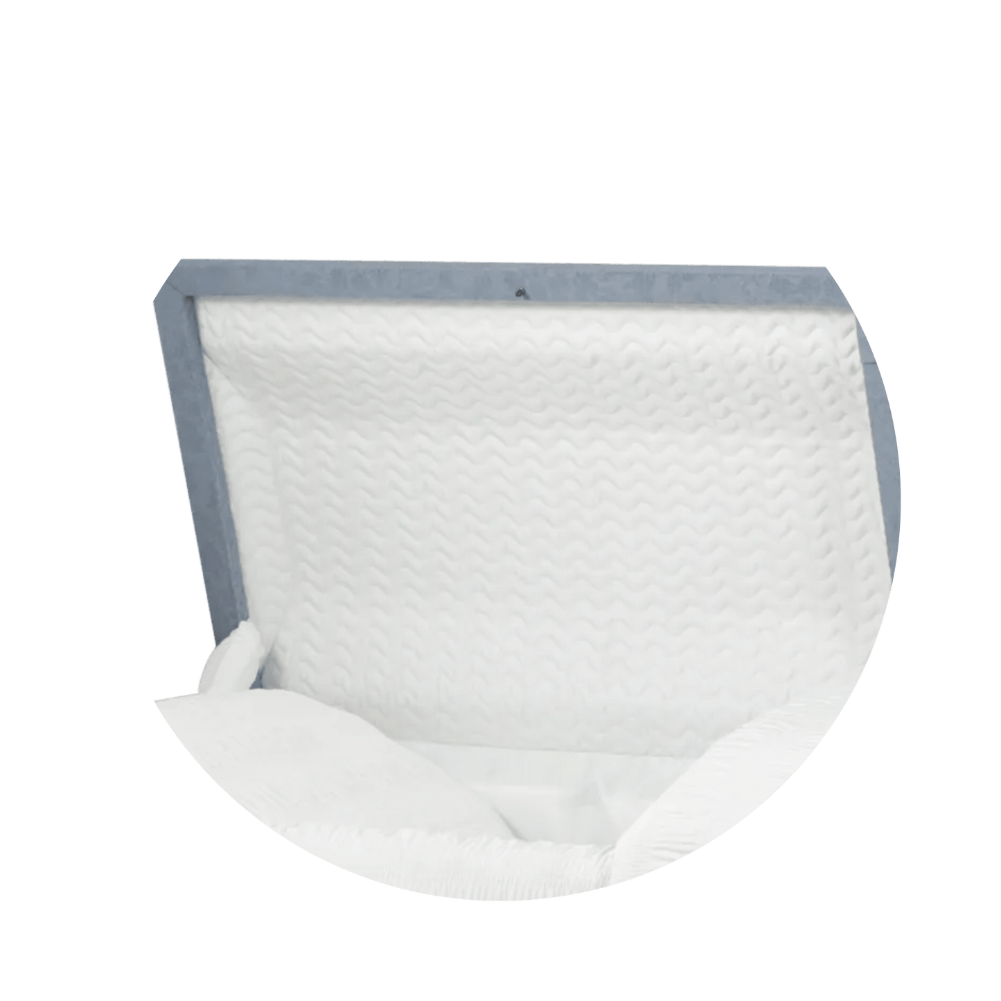 Rounded-Top Cloth | Cloth-Covered Casket
