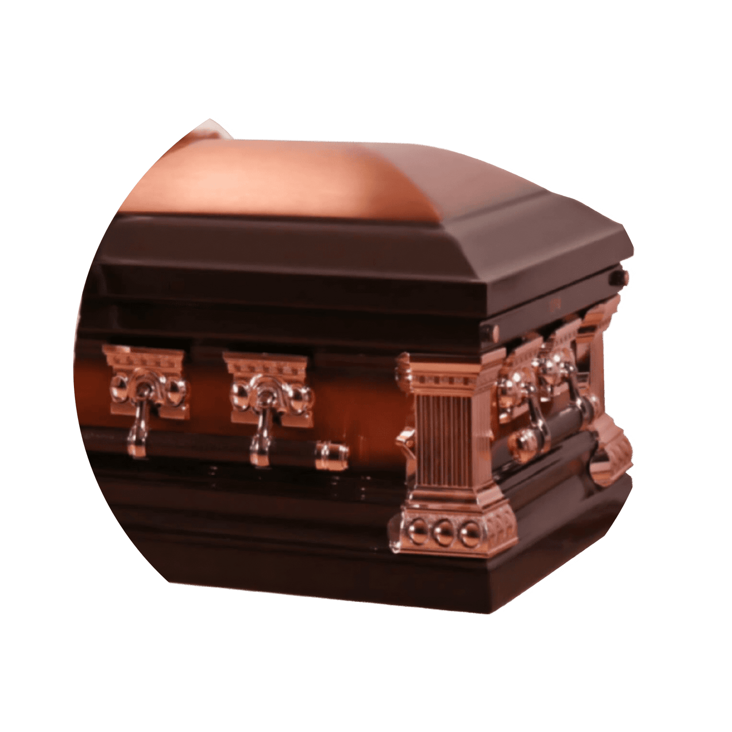 Lafayette Solid Copper Casket (32 oz) | Solid Copper Casket