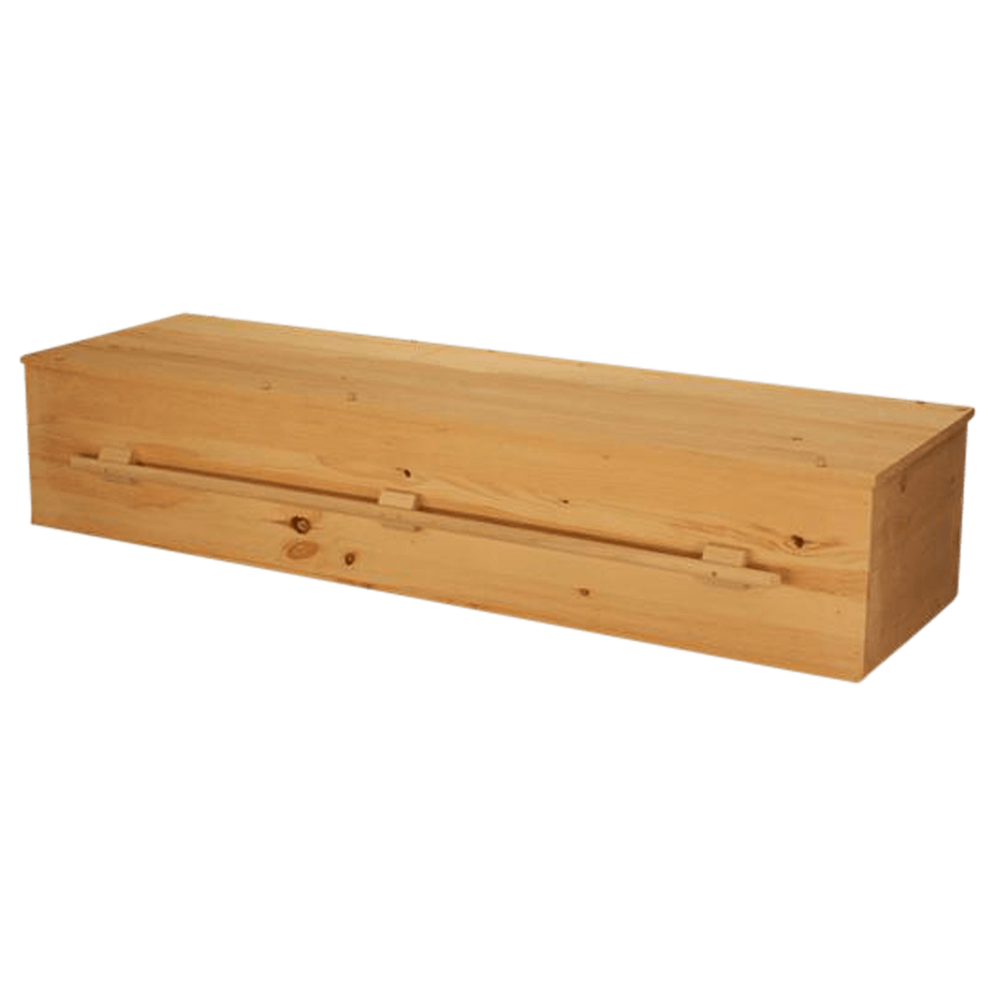 Titan Casket Eco Pine Series Casket With Shadow