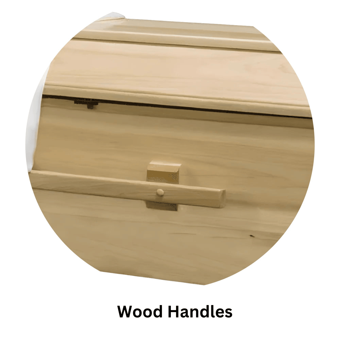 Lancaster (Pine) | Traditional Natural Pine Casket