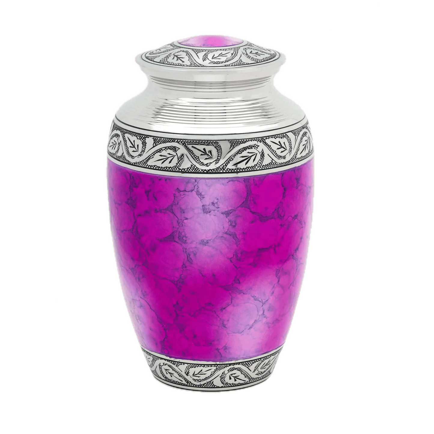 Brass Urn - Pink