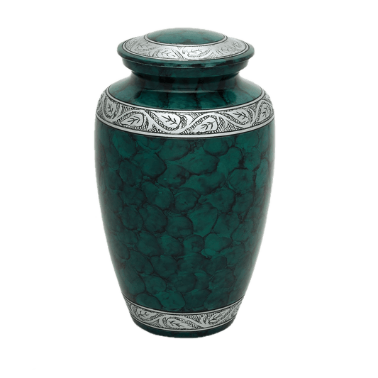 Cremation Urn - Green