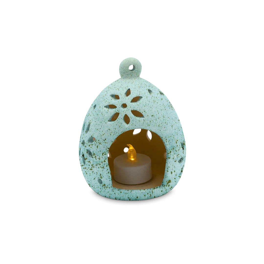 Floral Luminaria (Copper) – Made with Solidified Cremains
