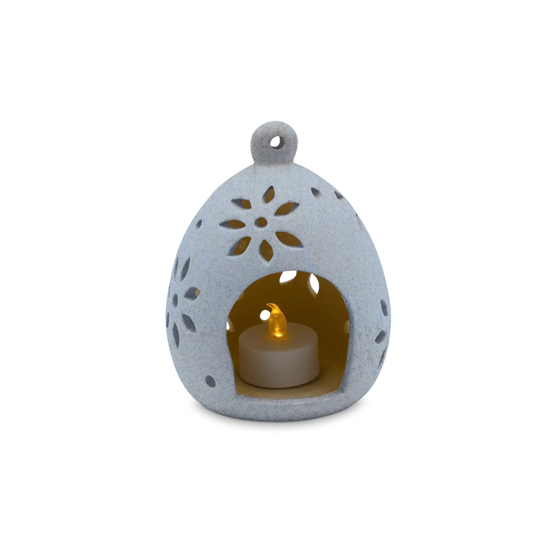 Floral Luminaria (Ice) – Made with Solidified Cremains