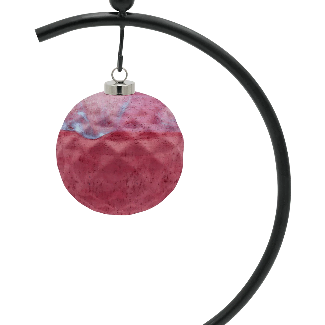 Facet Ornament – Made with Solidified Remains