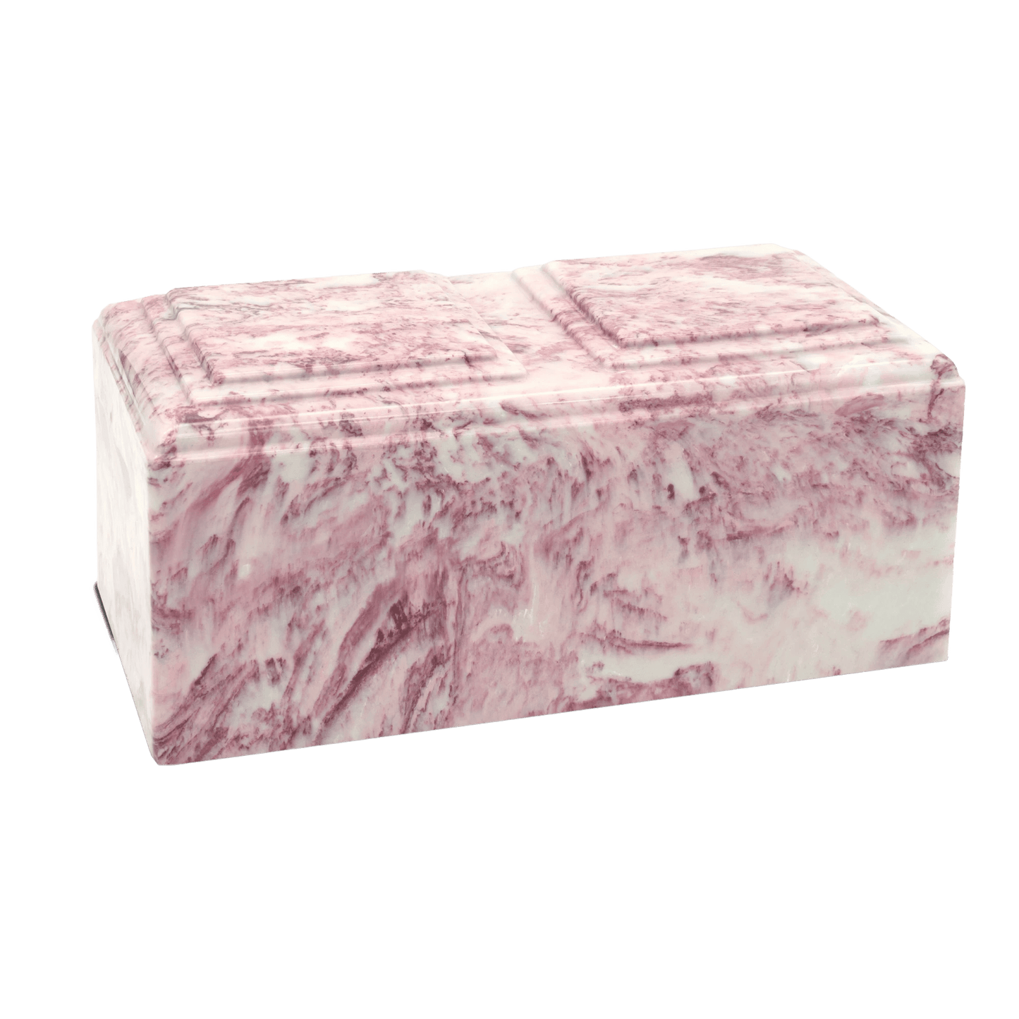 Wild Rose Companion Marble Urn | Urn for Two