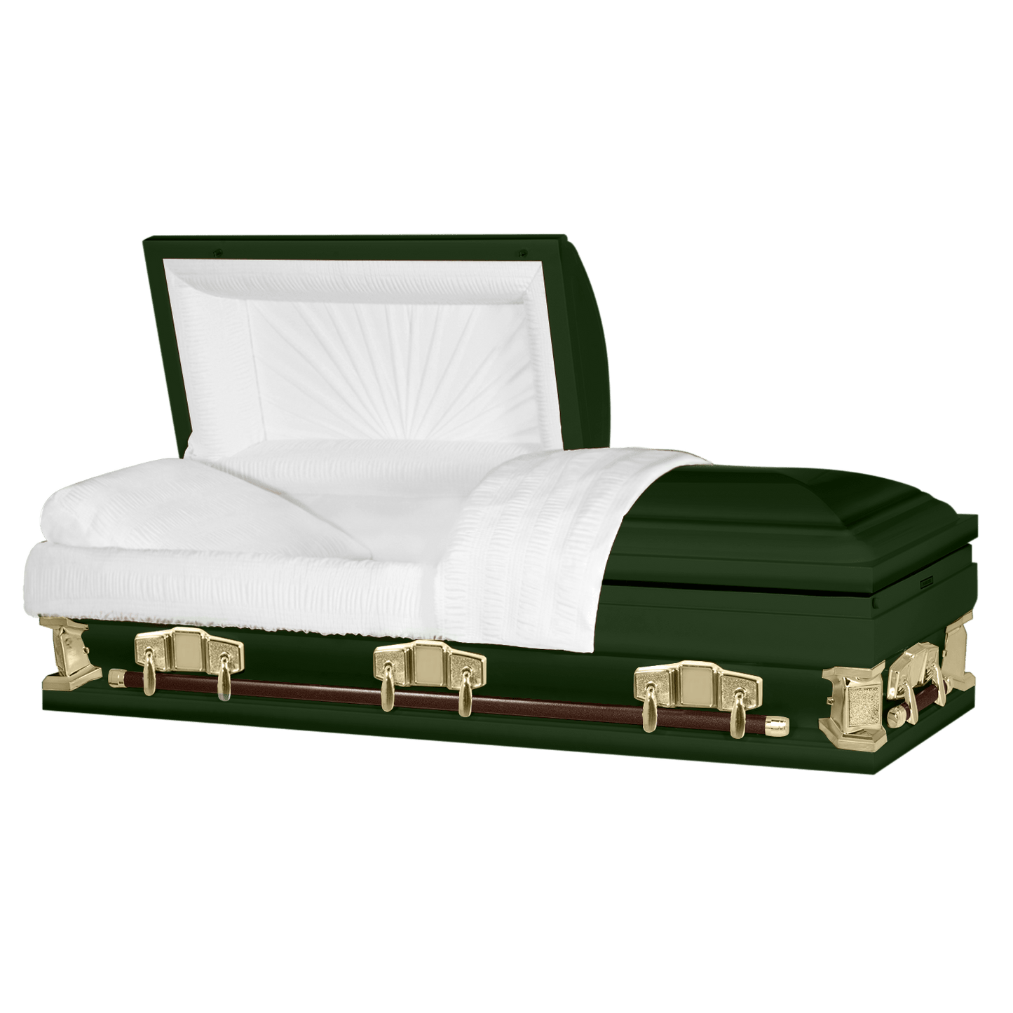 Jupiter XL | Green Steel Oversize Casket | 28", 29", 33", 36" - Titan Casket