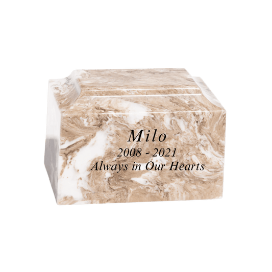 Sand Pet Marble Cremation Urn