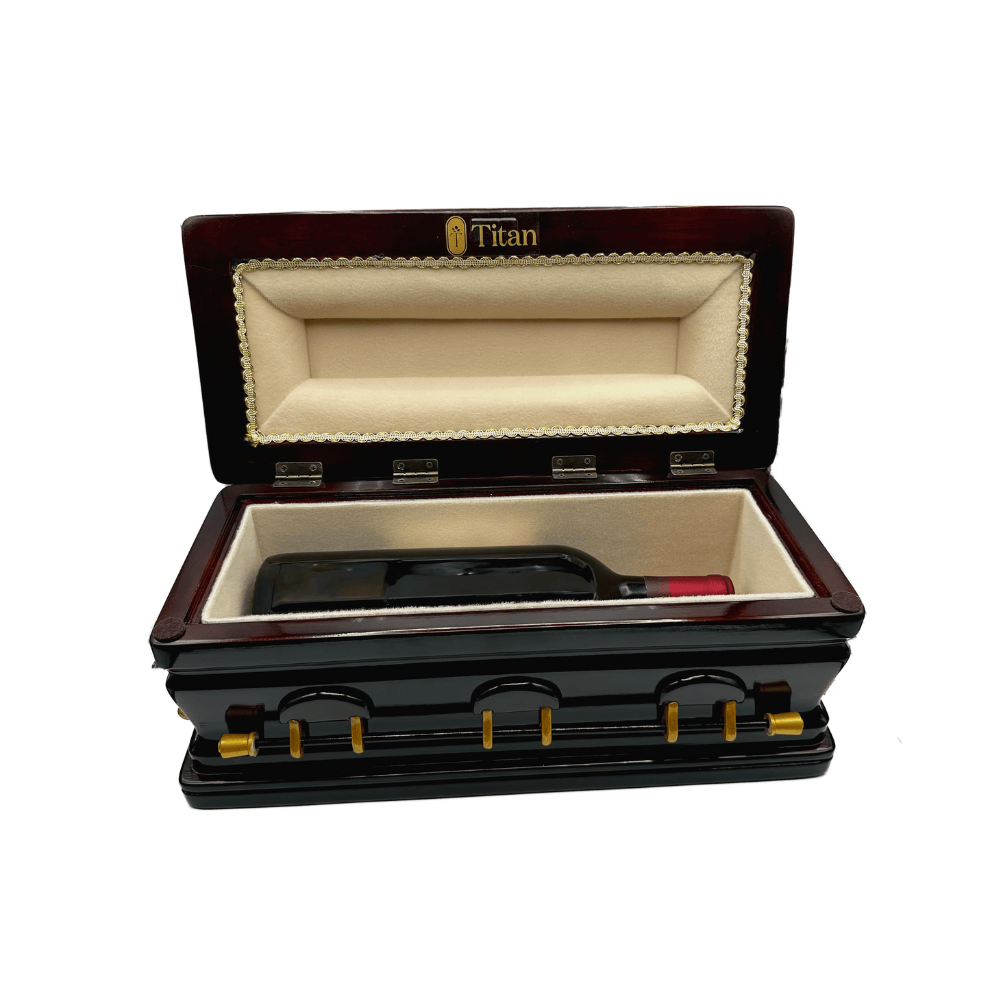 Titan Casket Wine Holder | Mini Casket